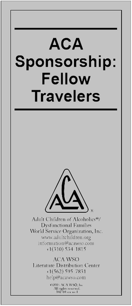 ACA Sponsorship: Fellow Traveler - bundle of 10 tri-folds – ACA WSO Canada