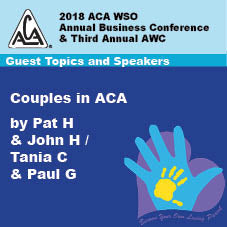 2018 AWC - Pat H & John H/Tania C & Paul G - Couples In ACA (CD non disponible ; téléchargement uniquement)