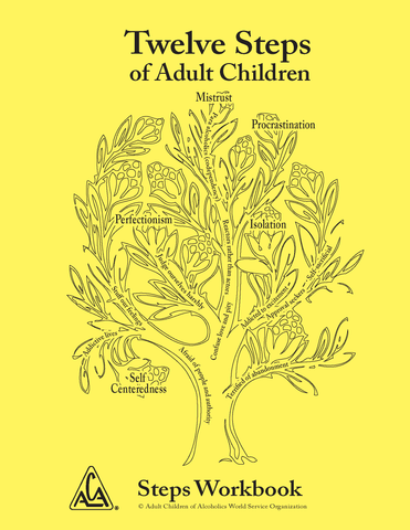 Douze étapes d'enfants adultes (lié en spirale)
